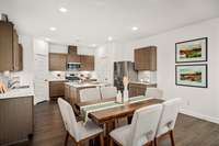 Picture of model home.  Colors and selections may vary