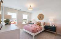 ***Photo is from a brand new Rosella Model home*** Bedroom 4 measures 12' by 12' and is also located on the 2nd floor.