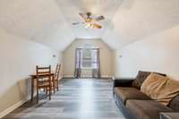 Upstairs Bed/Bonus Room can be used as you need. Closet is located on the landing at entry.