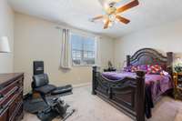 Master Bedroom with ensuite is spacious and private.