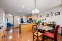 Eat in Kitchen area.