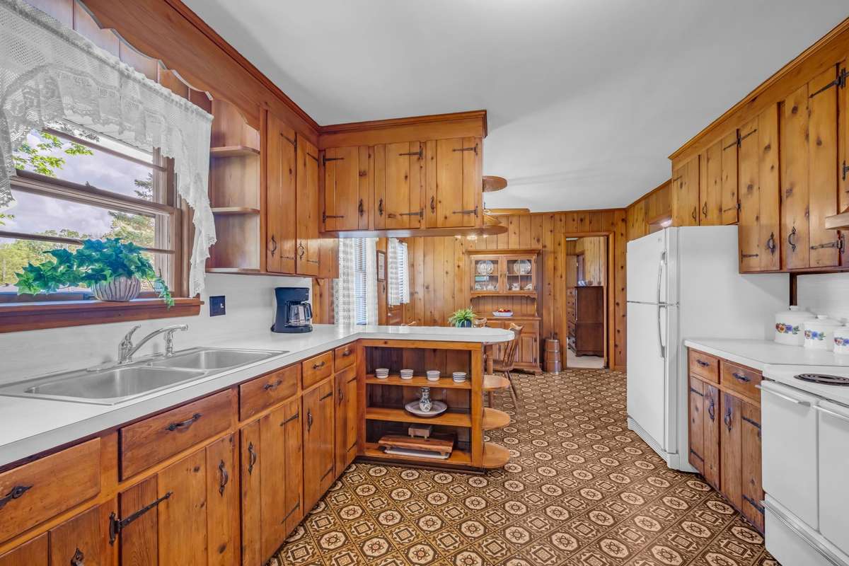 Lots of counter space.