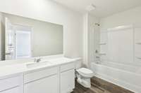 2nd full bath upstairs