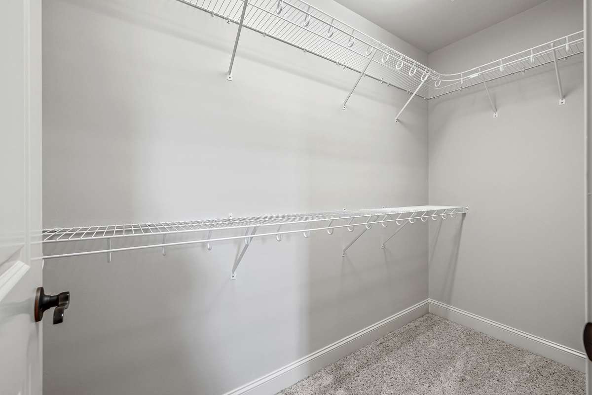 Abundance of storage and closet space.
