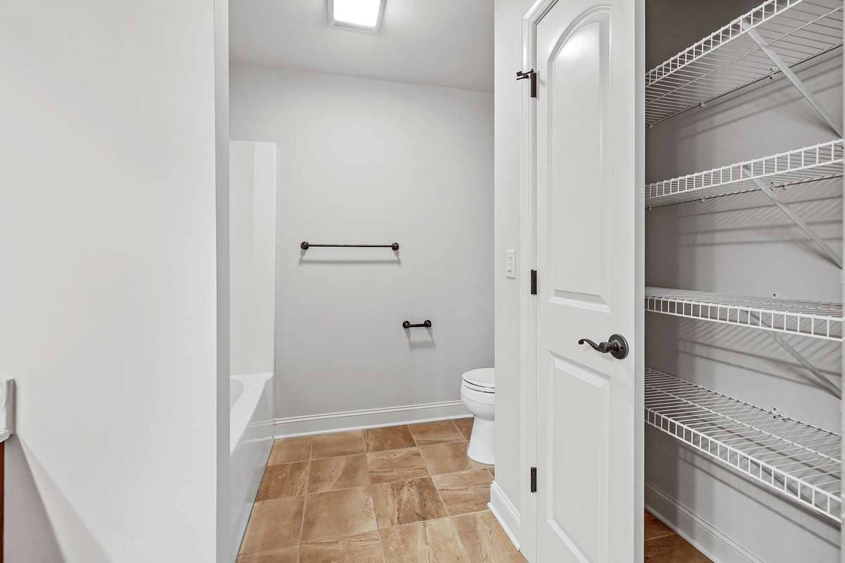 Large linen closet