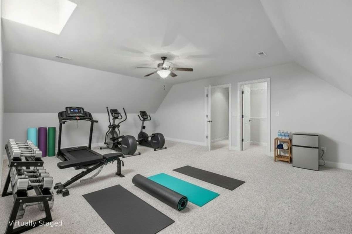 Virtually Staged Bonus Room