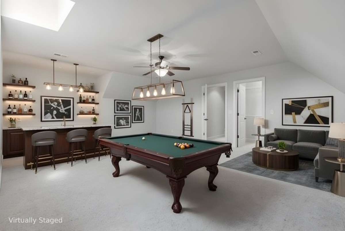 Another Option for the Virtually Staged Bonus Room.