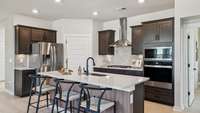 Images of the Clifton Model Home.  Not all options or features are included in the base price.