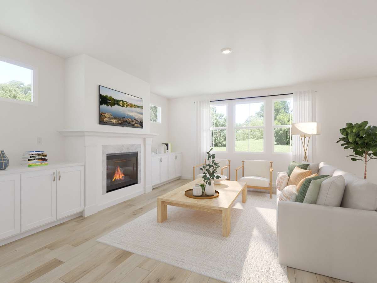Photo is not of the actual home, but is an inspirational photo of builder’s model home and may depict options, furnishings, and/or decorator features that are not included
