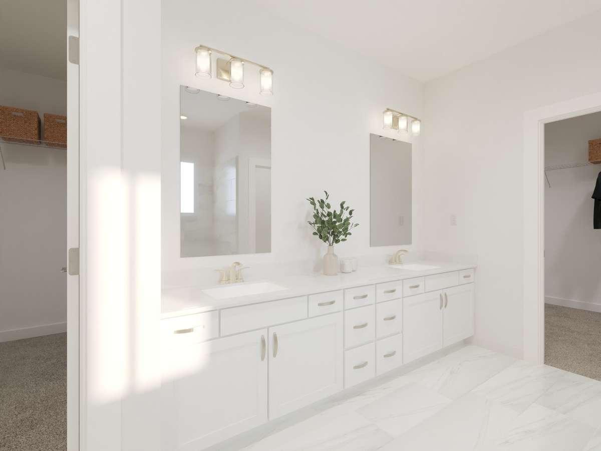 Photo is not of the actual home, but is an inspirational photo of builder’s model home and may depict options, furnishings, and/or decorator features that are not included