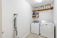 Separate laundry / utility room upstairs
