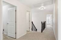 Brand new carpet upstairs