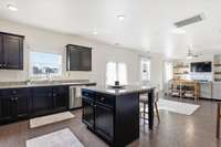 Open plan for easy entertaining