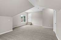 Door goes into walk in attic storage