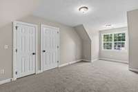 Bedroom 4 with large closet