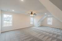 Huge Bonus Room w/ Recessed Lighting and Attic Storage Space!