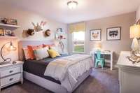 Spacious guest suites upstairs optional