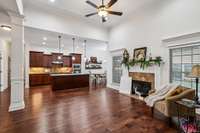 Living and Kitchen area