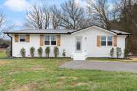 Front of house - newly painted!