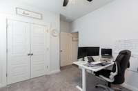 DOWNSTAIRS FLEX 5TH BEDROOM.  GREAT FOR GUESTS / AGING PARENTS / OFFICE