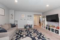 UPSTAIRS LOFT FOR 2ND LIVING SPACE / KIDS PLAY AREA