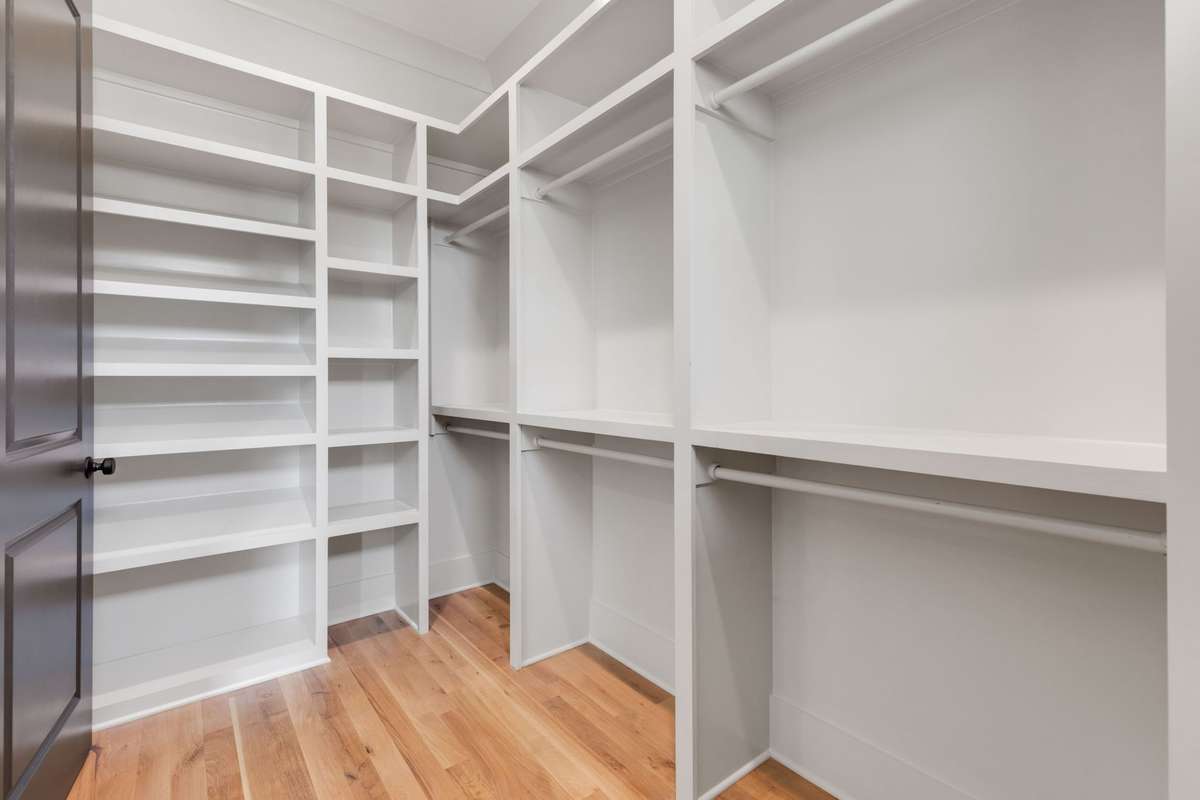 The third bedroom features a large walk-in closet with custom built-ins. 6369 Alamo Pl  Nashville, TN