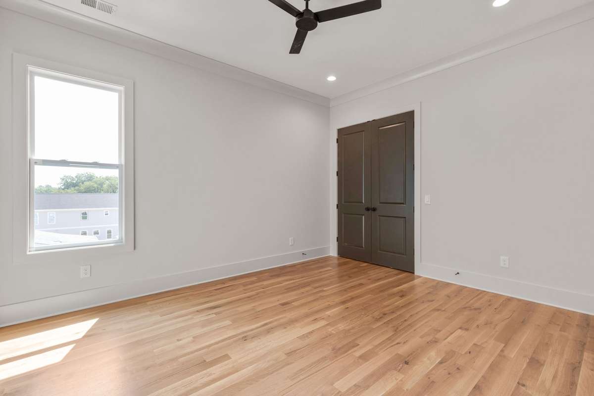 The second bedroom is a blend of comfort and style! 6369 Alamo Pl  Nashville, TN