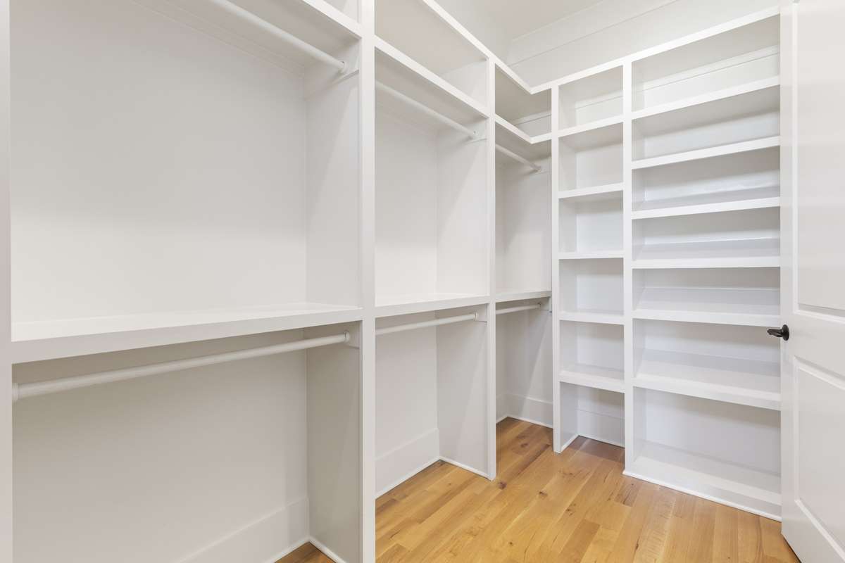 Your custom California closet is the perfect spot to house your belongings. 6371 Alamo Pl Nashville TN 37209