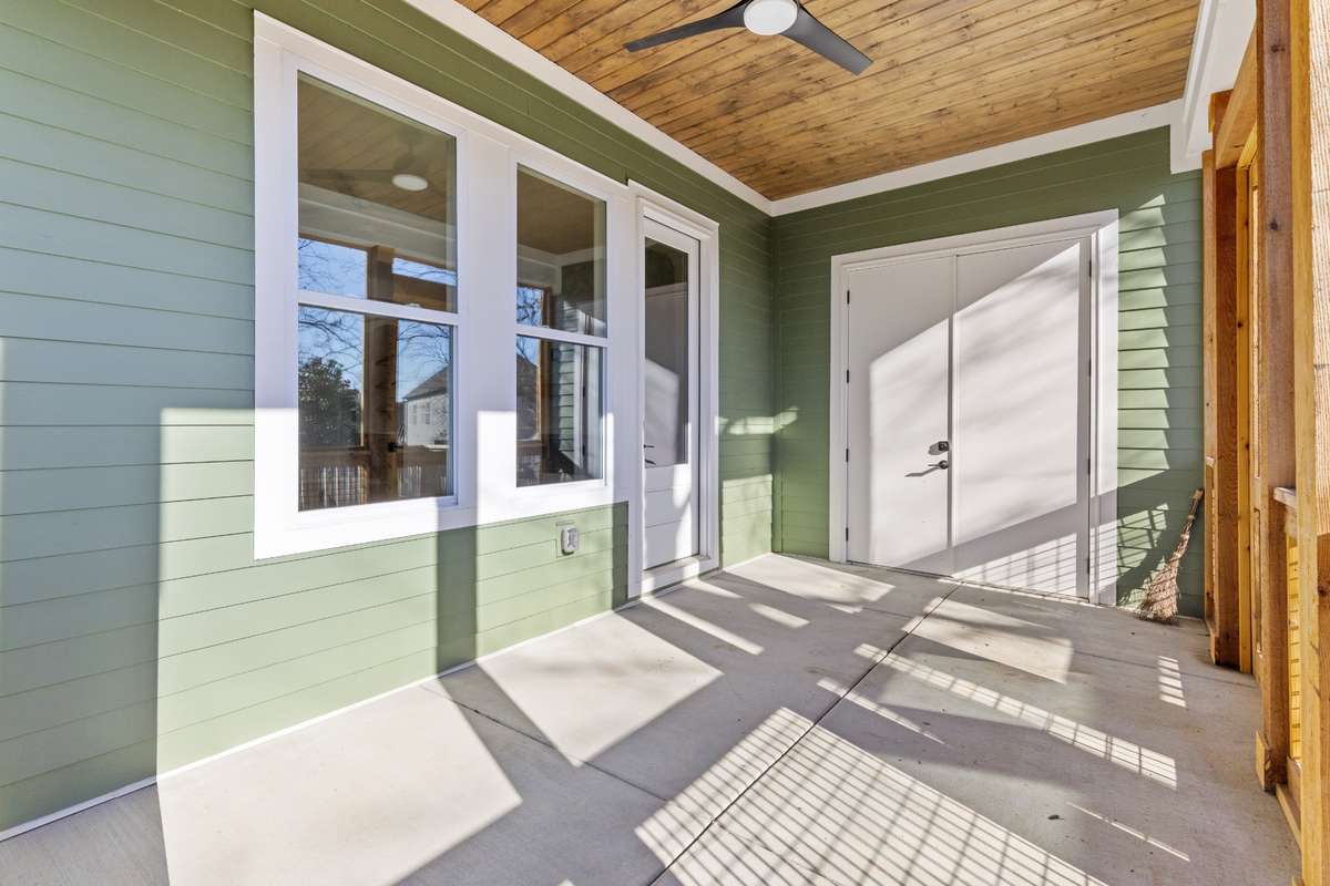 Step outside to find your screened in porch with ceiling fan. Imagine enjoying a cup of coffee or a good book. 6371 Alamo Pl Nashville TN 37209