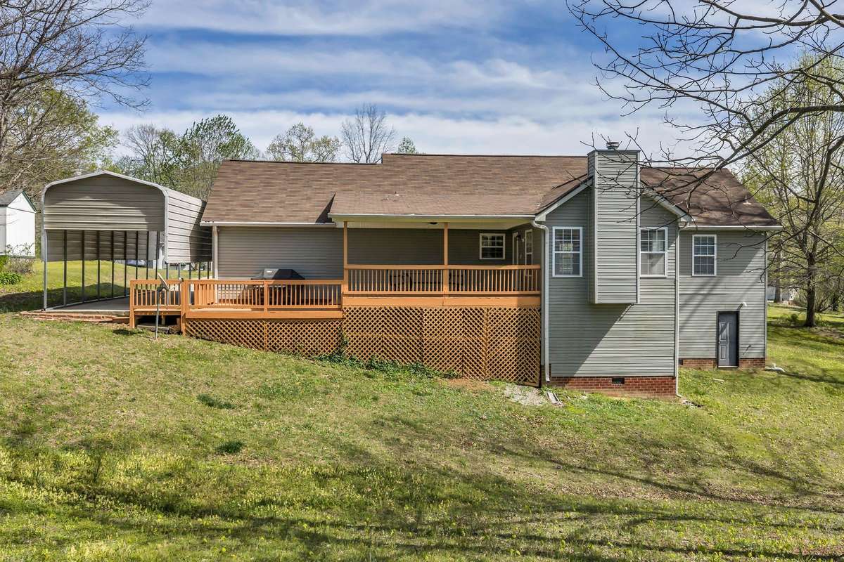 LARGE CRAWLSPACE- WALKABLE STANDING UPRIGHT.  HAS CRAFT ROOM/STORAGE OR STORM