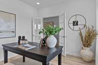 Photo of one of our Model homes. Keep scrolling to see pictures of the actual home