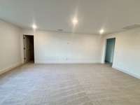 The loft is massive and has a large walk in closet off of it