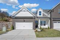 The Harpeth Floor plan is 2 beds, 2.5 baths 2,667 SQFT with Finished media room and Basement walkout lower level Rec Room. The following pictures are of another Harpeth we built. Please see sales agent for selections for LOT 40