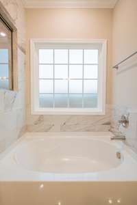 EXAMPLE>>>Soaker Tub with a Window! Great to Relax in After a Long Day!!