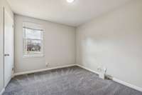 Secondary bedroom or could make a great office space