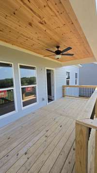 tongue and groove with exterior fan added