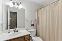 Full bathroom upstairs