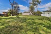 Over an acre of land