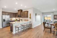 Pictures are of our furnished model home & of an empty previously built home.  Features may vary. Refrigerator, washer & dryer are not included.