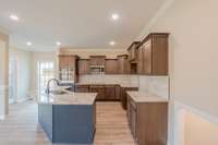 Another View of the Kitchen! There's Even a Finished Storage Area!