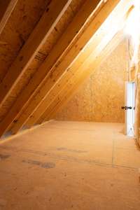 Storage Space Inside of one of the Primary Bedroom Closets!