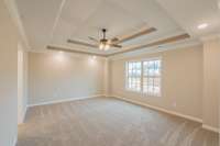 You Will Fall in Love with the Primary Suite! Not Only is there an AMAZING En Suite Bathroom, there's also a Hallway from the Bathroom Leading to TWO Walk-In Closets, a Linen Closet and Private Access into the Laundry Room!