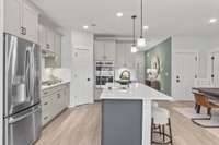 Photo from a finished Harrison model. Finished will be based on YOUR unique selections