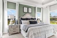 Photo from a finished Harrison model. Finished will be based on YOUR unique selections