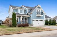 The front porch is large enough for rockers or porch furniture, whatever you like!