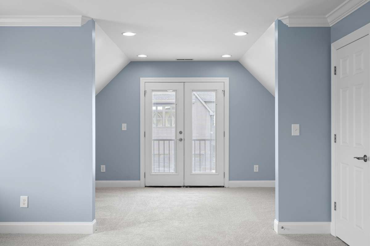 This interior expansion area off the Primary Bedroom is perfect for an office, nursery or for your treadmill!