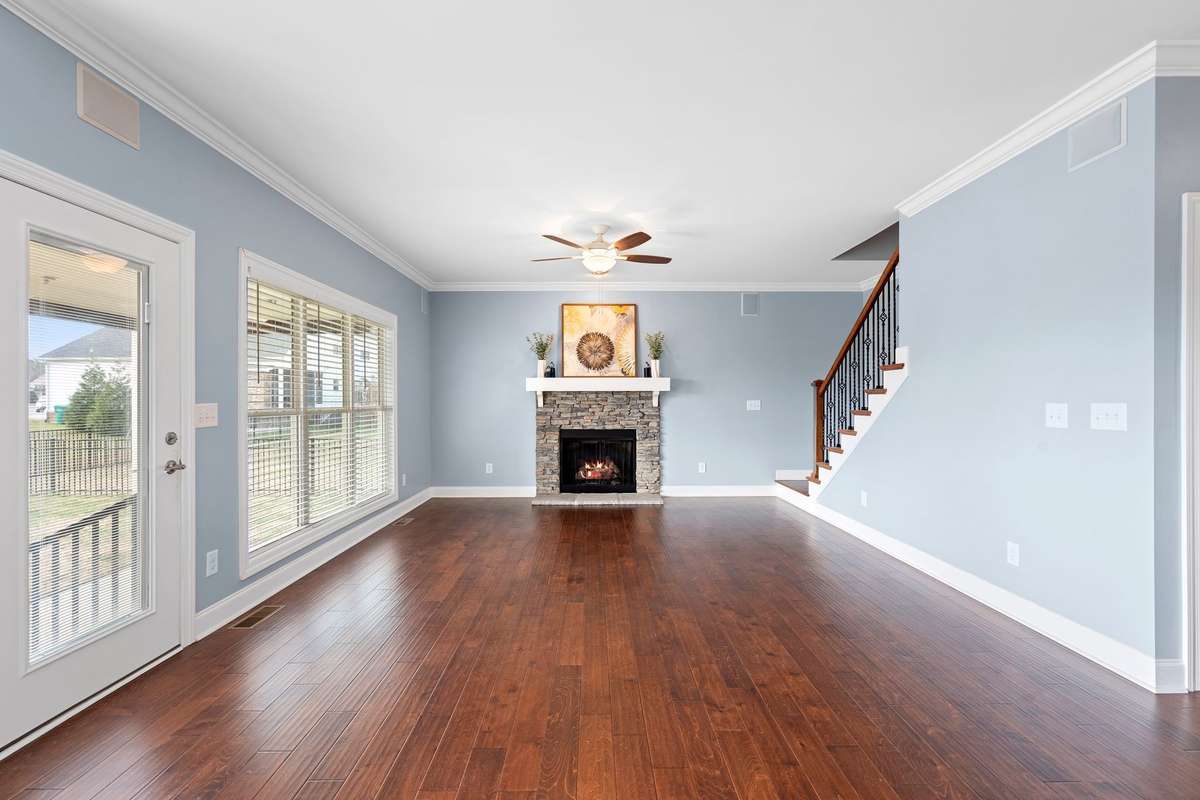 With all the windows on the back of this home, you will love how bright it feels inside!