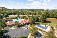 Amenity center includes three pools!