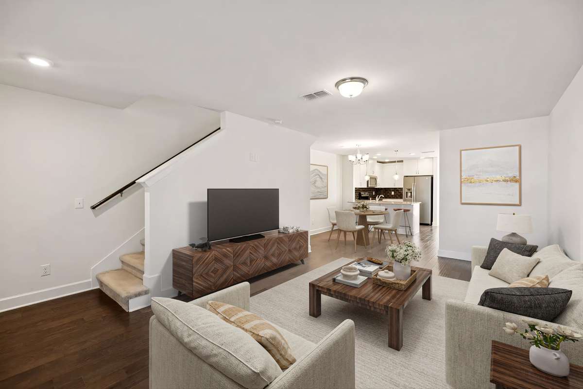 Living Room - Virtually staged