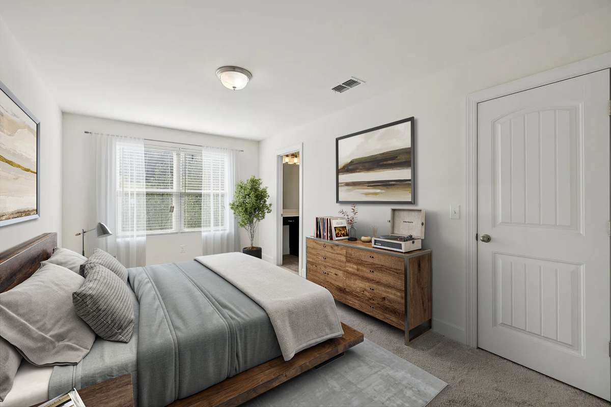 Primary Bedroom Suite - Virtually Staged